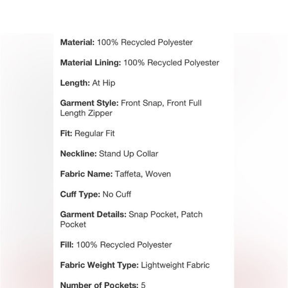 Men's Corduroy Collar Midweight Puffer
Jacket - Goodfellow & Co - Picture 5 of 7